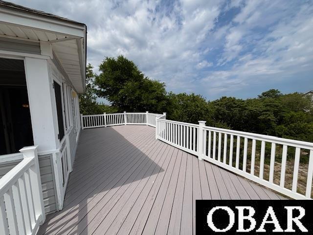 114 Poteskeet Dr Lot 66, Kitty Hawk, NC 27949 - view of wooden deck