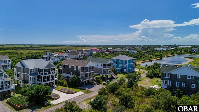 74 Lake Dr, Ocracoke, NC 27960 - aerial view of a nearby body of water