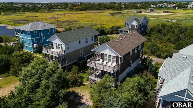 74 Lake Dr, Ocracoke, NC 27960 - drone / aerial view