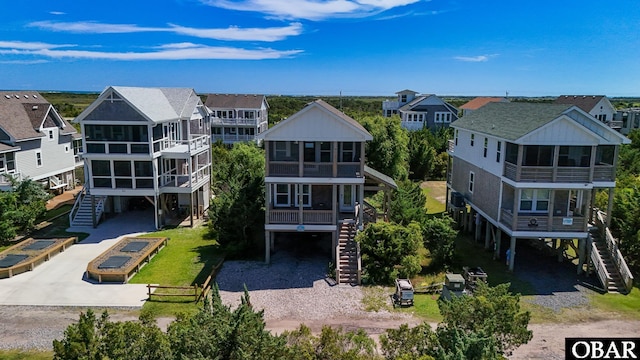 74 Lake Dr, Ocracoke, NC 27960 - aerial view of residential area