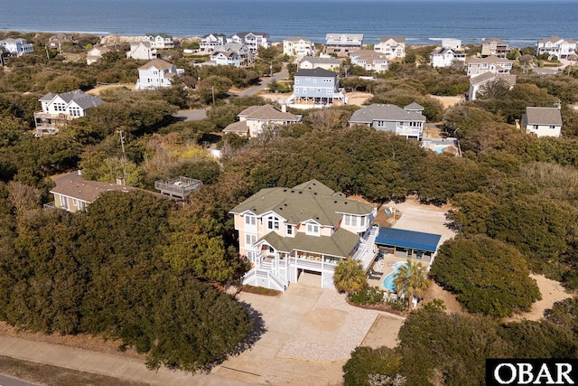 567 Ocean Trl Lot 140, Corolla, NC 27927 - aerial perspective of suburban area with a nearby body of water
