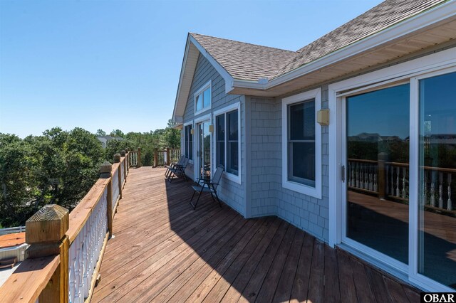 1219 Bismark Dr Lot # 107, Corolla, NC 27927 - view of deck