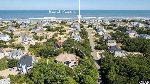 1219 Bismark Dr Lot # 107, Corolla, NC 27927 - bird's eye view of a large body of water