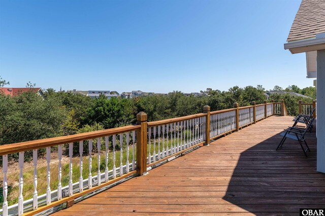 1219 Bismark Dr Lot # 107, Corolla, NC 27927 - view of deck