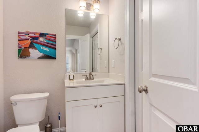 5009 Lindbergh Ave Lot 28, Kitty Hawk, NC 27949 - bathroom with vanity and toilet