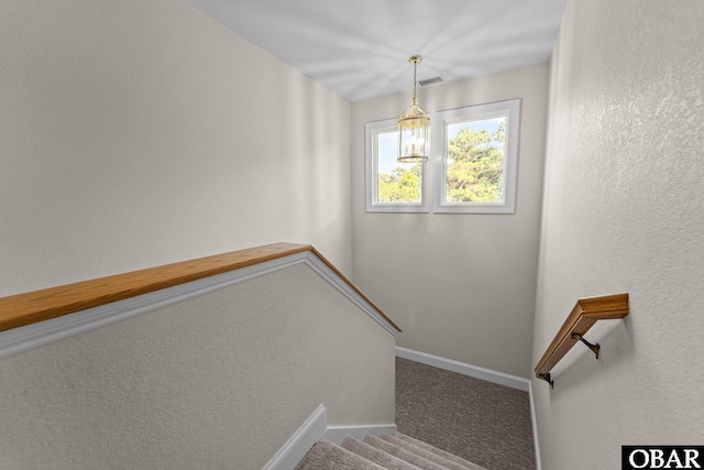 604 W First St Lot 321, Kill Devil Hills, NC 27948 - stairs featuring carpet flooring and baseboards