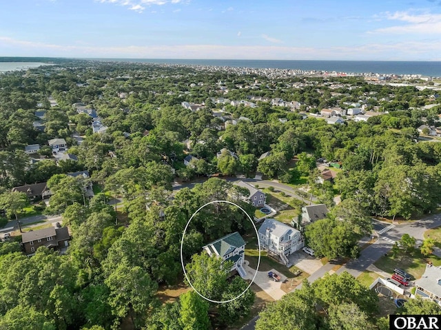 604 W First St Lot 321, Kill Devil Hills, NC 27948 - aerial view of property and surrounding area featuring a nearby body of water