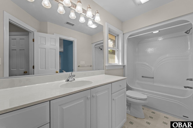 604 W First St Lot 321, Kill Devil Hills, NC 27948 - bathroom featuring vanity, toilet, and washtub / shower combination