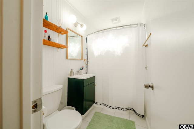 24217 N Holiday Blvd Lot 79, Rodanthe, NC 27968 - full bathroom featuring vanity and tile patterned flooring