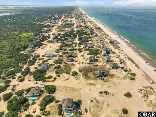 1598 Sandpiper Rd Lot 1, Corolla, NC 27927 - aerial overview of property's location featuring expansive coastline