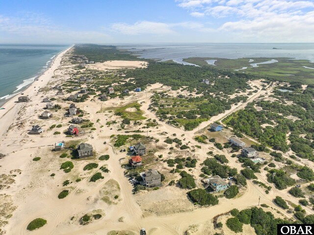1598 Sandpiper Rd Lot 1, Corolla, NC 27927 - aerial overview of property's location featuring unending shoreline
