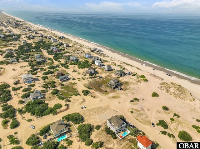 1598 Sandpiper Rd Lot 1, Corolla, NC 27927 - aerial overview of property's location with expansive beach