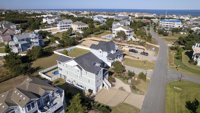 drone / aerial view featuring a residential view