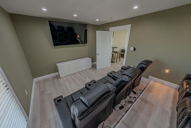 56738 NC-12 Hwy Lot 5, Hatteras, NC 27943 - living area featuring recessed lighting, baseboards, and wood finished floors