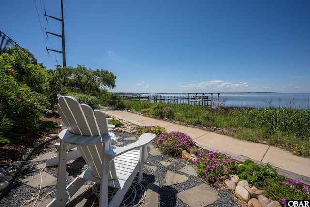 208 Harbour Bay Dr Lot 19, Kitty Hawk, NC 27949 - view of home's community with a water view