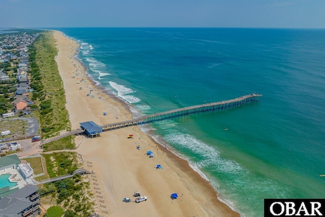 39972 NC-12 Hwy Lot 15, Avon, NC 27915 - bird's eye view featuring a view of the beach and a water view