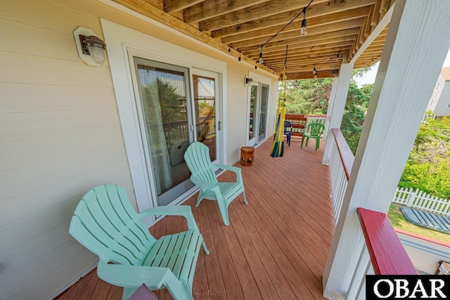 39972 NC-12 Hwy Lot 15, Avon, NC 27915 - deck featuring fence