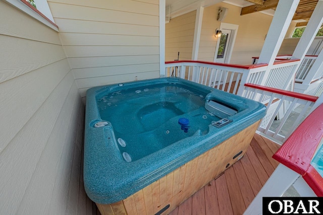 39972 NC-12 Hwy Lot 15, Avon, NC 27915 - view of pool with hot tub deck surround