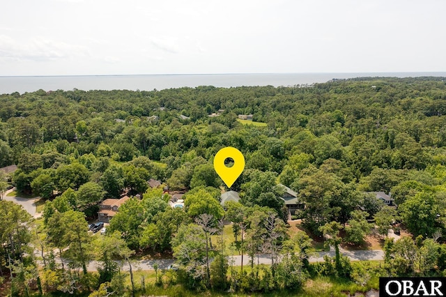 116 Swan View Dr Lot 5, Kill Devil Hills, NC 27948 - drone / aerial view of a heavily wooded area