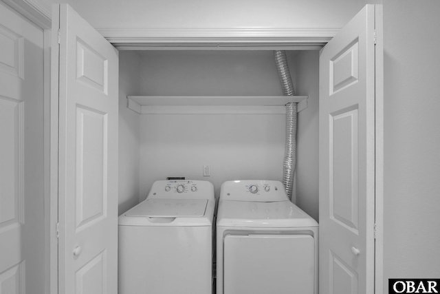 113 Otter Way Lot 68, South Mills, NC 27976 - laundry area featuring independent washer and dryer