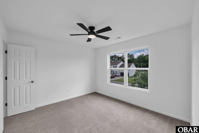 113 Otter Way Lot 68, South Mills, NC 27976 - carpeted spare room with a ceiling fan and baseboards