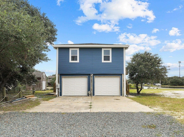 view of front of home featuring an attached garage