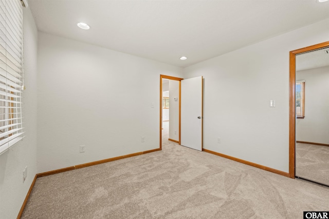 4005 Ivy Ln Lot # 16, Kitty Hawk, NC 27949 - unfurnished bedroom featuring carpet flooring, baseboards, and recessed lighting