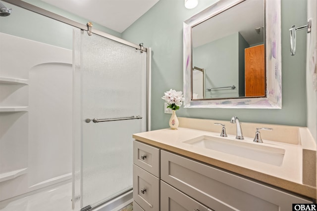 4005 Ivy Ln Lot # 16, Kitty Hawk, NC 27949 - full bath with a stall shower and vanity