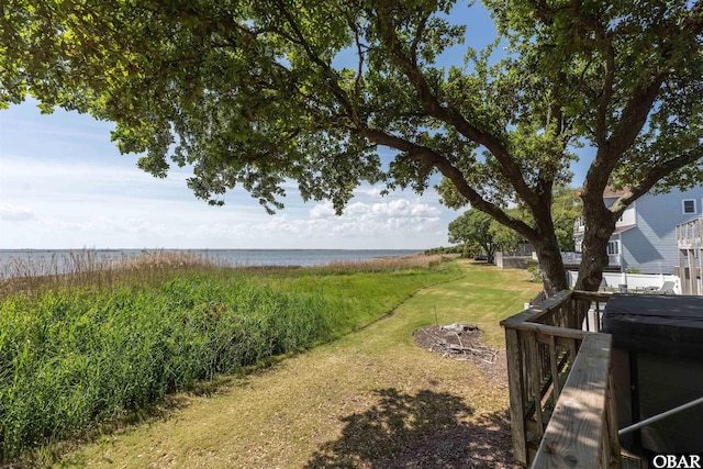 506 Magnolia Way Lot 29, Corolla, NC 27927 - view of green lawn with a water view