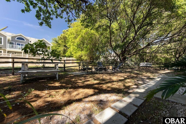 24 First Ave Lot # 14, Southern Shores, NC 27949 - view of yard featuring fence