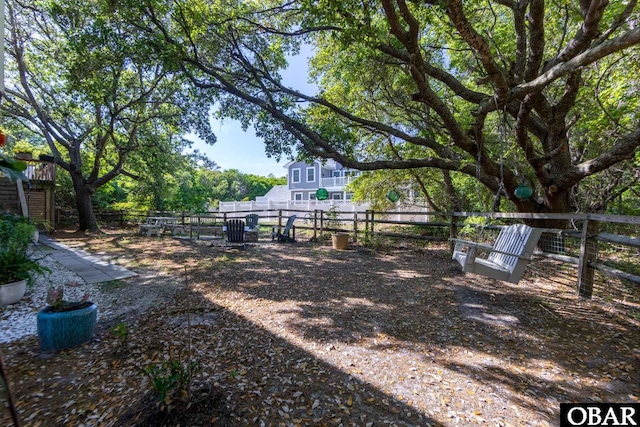 24 First Ave Lot # 14, Southern Shores, NC 27949 - view of yard with fence