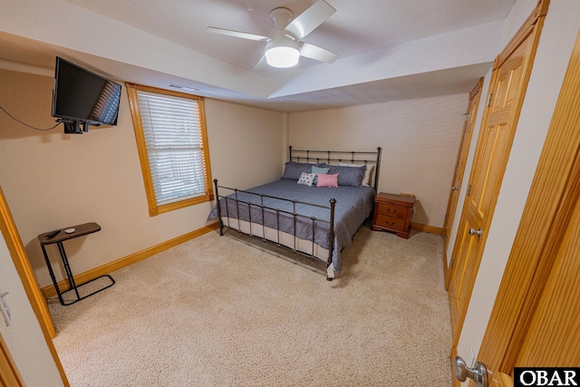 102 Settlers Ln Lot 7R, Duck, NC 27949 - bedroom featuring light carpet and ceiling fan