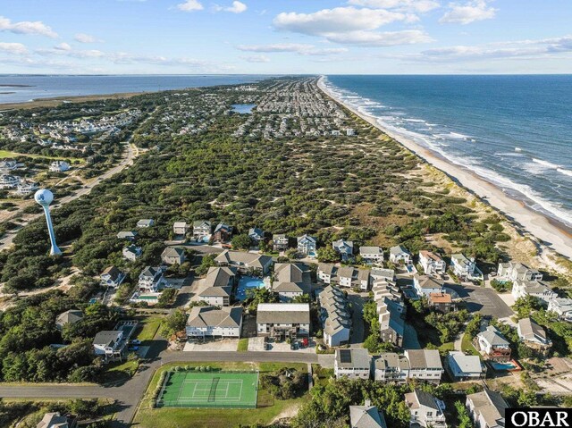 627 Sand Fiddler Cir Unit B-1, Corolla, NC 27927 - aerial view of property and surrounding area with nearby suburban area