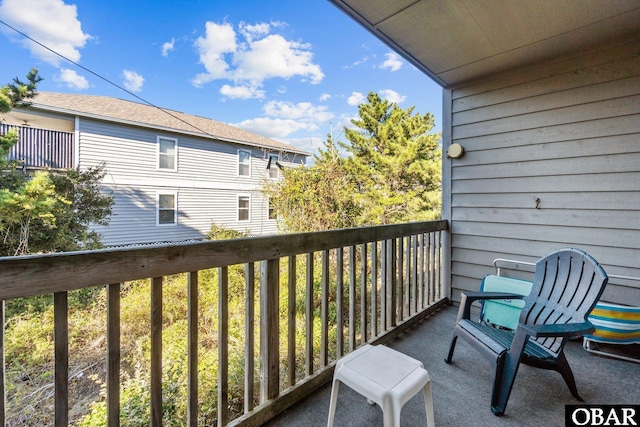 627 Sand Fiddler Cir Unit B-1, Corolla, NC 27927 - view of balcony