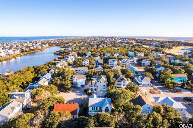 757 Fishermans Ct Lot 66, Corolla, NC 27927 - bird's eye view with a water view and a residential view