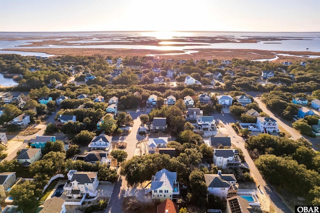 757 Fishermans Ct Lot 66, Corolla, NC 27927 - aerial view with a residential view and a water view