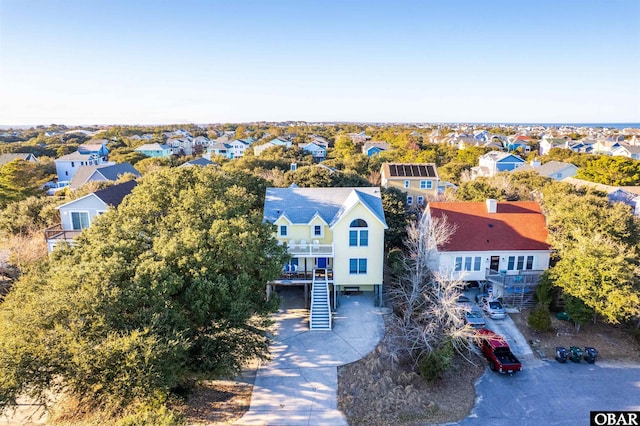 757 Fishermans Ct Lot 66, Corolla, NC 27927 - aerial view with a residential view