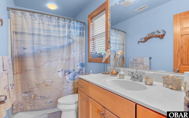 2132 Dolphin Ln Lot 62, Corolla, NC 27927 - bathroom featuring vanity, tile patterned flooring, and a shower with curtain