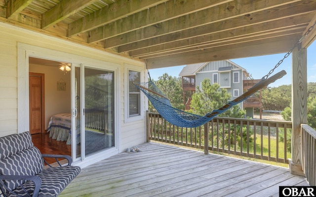 2132 Dolphin Ln Lot 62, Corolla, NC 27927 - view of deck