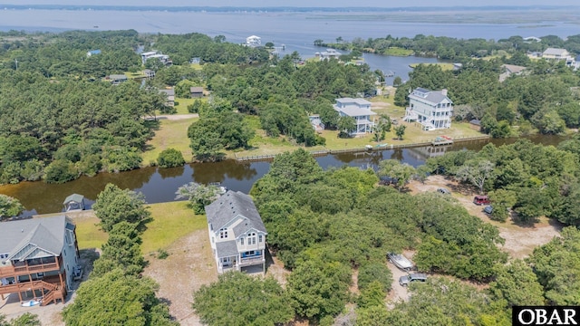 2132 Dolphin Ln Lot 62, Corolla, NC 27927 - bird's eye view of a nearby body of water
