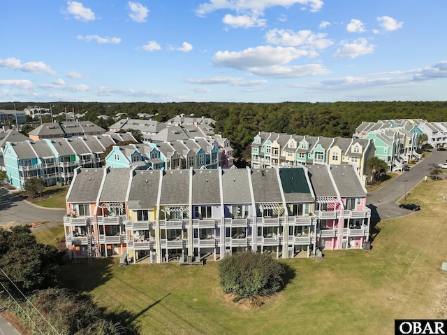 1108 Cambridge Rd Unit 307-I, Kill Devil Hills, NC 27948 - aerial perspective of suburban area