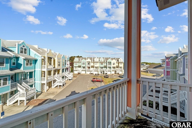1108 Cambridge Rd Unit 307-I, Kill Devil Hills, NC 27948 - balcony featuring a residential view