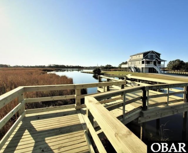 1108 Cambridge Rd Unit 307-I, Kill Devil Hills, NC 27948 - dock with a water view