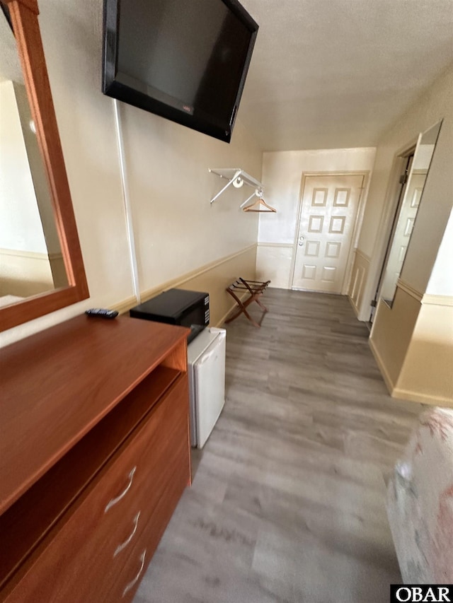 180 Irvin Garrish Hwy Unit 307/308, Ocracoke, NC 27960 - walk in closet with light wood-style floors