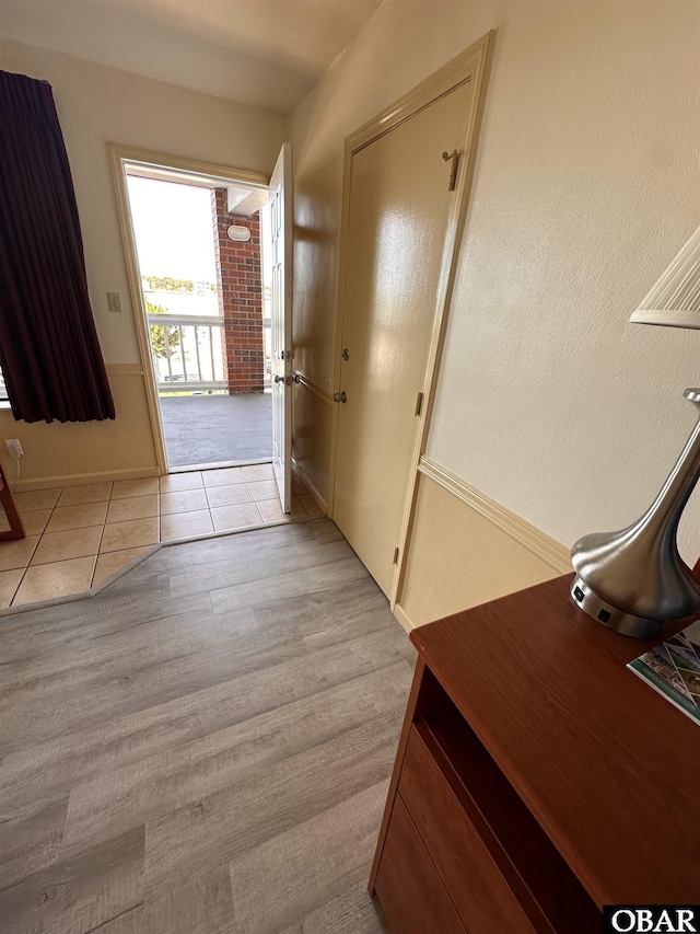 180 Irvin Garrish Hwy Unit 307/308, Ocracoke, NC 27960 - foyer entrance featuring light wood-style floors