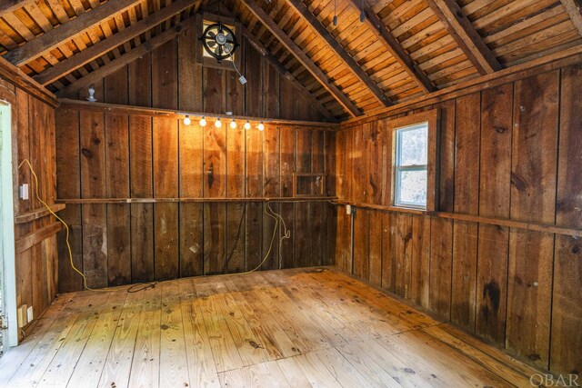 view of storage room