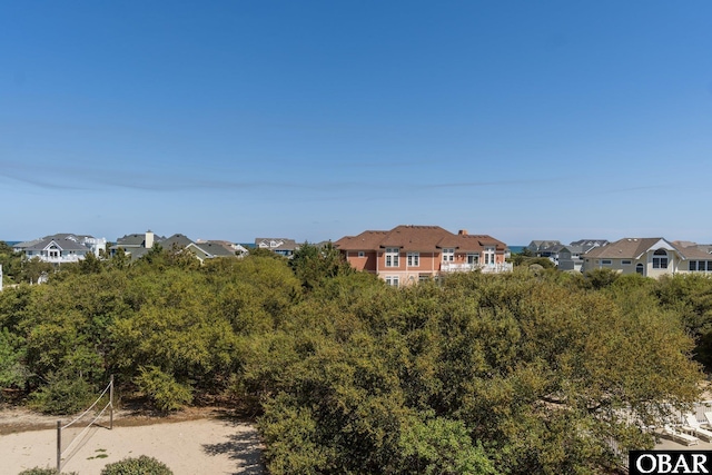 exterior space with a residential view