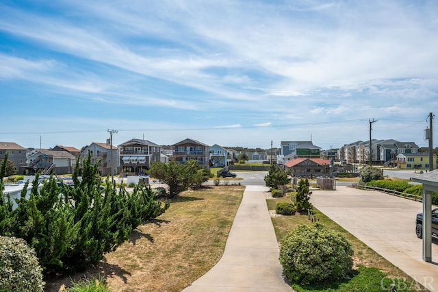 view of home's community with a residential view