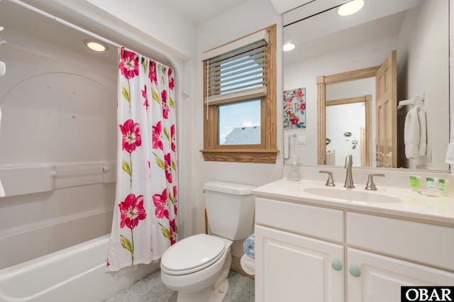 385 Deep Neck Rd Lot # 131, Corolla, NC 27927 - bathroom with vanity and shower / bathtub combination with curtain