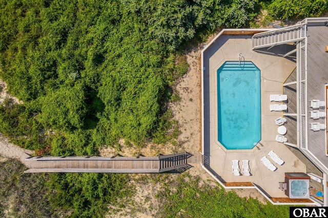 385 Deep Neck Rd Lot # 131, Corolla, NC 27927 - view of subject property featuring a pool area